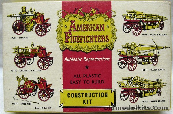 Marlin 1/48 Hose Reel American Firefighters, 102 FH plastic model kit